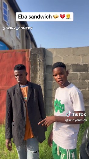 Eba Sandwich: A Unique Food Creation by Skinny Comics | Trending on TikTok