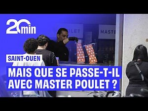 What is this standoff between the mayor of Saint-Ouen and the fast food chain MASTER POULET?