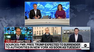 2K views · 62 reactions | "The bottom line is he will simultaneously be a candidate for a president and a criminal defendant," ABC News Chief Washington Correspondent Jonathan Karl says in conversation with ABC News Senior National Correspondent Terry Moran as the two unpack former Pres. Trump's indictment. | ABC News Live | Facebook