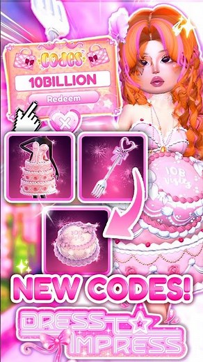 🎂*NEW CODE* How To Get FREE DRESS & CAKE In NEW UPDATE #dti #dresstoimpress #roblox #shorts