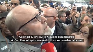 926K views · 7.9K reactions | MCA Maubeuge : Emmanuel Macron pris à partie par un ouvrier-syndicaliste de l'usine. "Vous n'êtes pas le bienvenu ici". | France 3 Nord Pas-de-Calais | Facebook