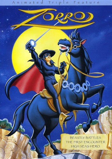 Zorro Animated Series (1997) Ost - Zorro Intro (Russian) (Zorro Intro) كلمات أ