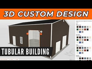How to Design your Texas Metal Building | Tubular 3D Builder | WolfSteel Buildings