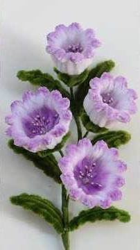 DIY Flower Pipe Cleaner Tutorial - How To Make Flower from Chenille Stems Pipe Cleaner #diy #craft