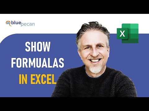 Excel - Show Formulas Instead of Results Shortcut Key | Show Formulas in Specific Cells as Text