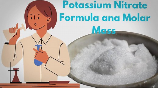 Potassium Nitrate Molar Mass, Formula and Uses