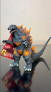 Bandai Movie Monster Series Burning Millennium Godzilla Figure