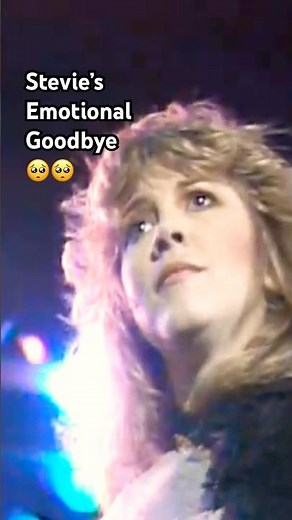 Stevie Nicks Fights Back Tears: Watch to the End to See It!