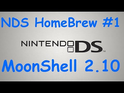 NDS HomeBrew #1 - Moonshell 2.10 in 2024