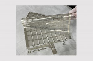 【開発事例】フィルム圧力センサーの開発（ニーズ対応）：医療・介護業界等における圧力分布測定が可能な、フィルム圧力センサーの印刷試作を行いました。