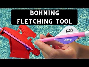 How to Fletch Arrows | Bohning Fletching Tool Review | DIY Fletch Your Own Arrows