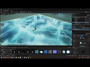 Ue5 shader testing parallax ice and cloud