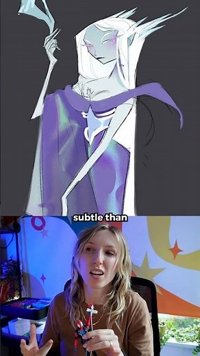 Drawing Frozen if Elsa she was evil