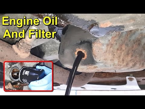 Engine Oil and Oil Filter Change - Nissan Micra K12