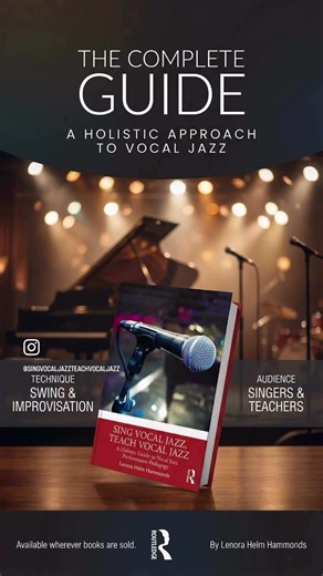 Sing Vocal Jazz, Teach Vocal Jazz, the course