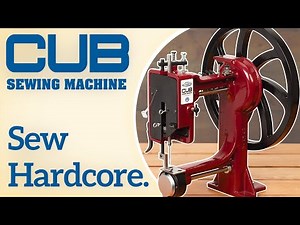 Master Tools Cub Sewing Machine - Portable Leather Stitching