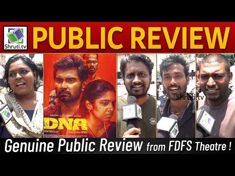 DNA Public Review | DNA Tamil Movie FDFS Review | Atharvaa, Nimisha Sajayan | #DNAMovie