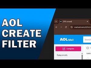 How to Create a Filter on AOL Mail