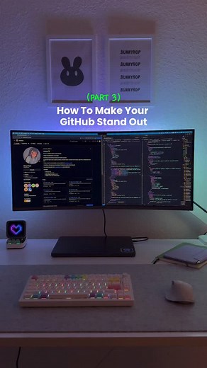my github has opened so many doors. why? because it’s polished the right way. I’ve been interviewed at amazon and vercel and github came up every time. it’s literally your dev resume, don’t ignore it. #softwareengineer #github #coding #codinglife #selfimprovement learntocode | Miraya Tech