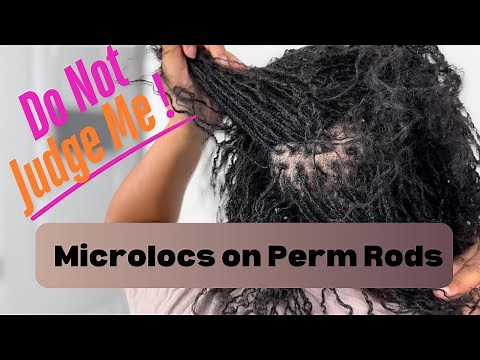 Style Microlocs With Me | Fine Low-Density Hair