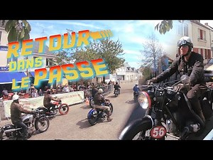 Retour dans le passé ! COURSE FOLLE DE MOTOS ANCIENNES EN PLEINE VILLE - Le VINTAGE a la COTE 😏