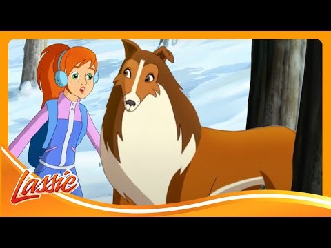 ❄️ Brave Dog vs. the Wild Wolverine! | The New Adventures of Lassie | Cartoons for Kids