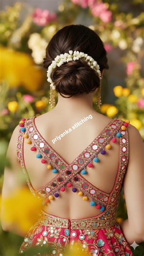 🎊Trending Blouse Neck Design | Latest Blouse Design | Cutting And Stitching Back Neck Blouse Design