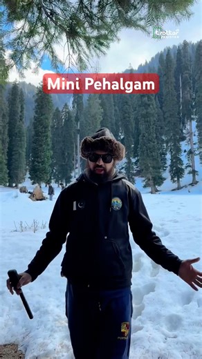 We found Pehalgam replica in leepa valley azad Kashmir