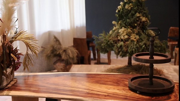 2 Tiered Tray, Rustic Round Farmhouse Style Decorative Tray, Dessert Stand Kitchen Island Decor, Wooden Serving Tray for Coffee Food Fruits Cupcakes, Home Decor Holiday Display, White