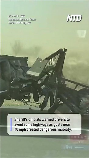 Strong Winds Kick up Dust, Causing Crashes 2