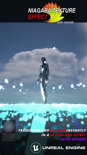 19 Niagara Spiral effect controlled with a texture in Unreal Engine
