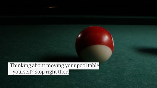 Pool Table Moving: 3 Huge Relocation Risks You Can't Afford