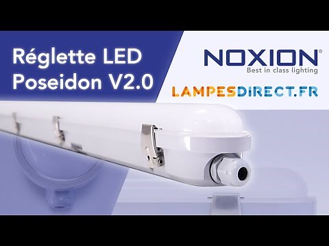 Réglette LED Poseidon V2.0 Noxion | Lampesdirect.fr