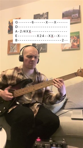 Dig - Mudvayne bass riff tab #bass #bassguitar #bassist #mudvayne #basstabs #riff #cover #basscover