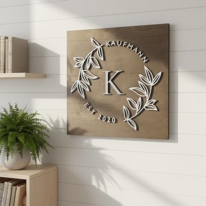 Family Name Sign, Custom Home Sign, Housewarming Gift, Home Decor Gift, Personalized Welcome Sign, Custom Wall Sign, New Home Gifts - Etsy