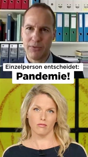 🚨One person declares: Pandemic!