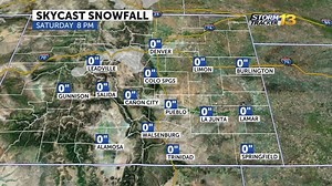 4.8K views · 17 reactions | In today's StormTracker 13 MinuteCast we're tracking a warmer start to the weekend followed by a colder and snowy Sunday. - Marty V | KRDO13 | Facebook