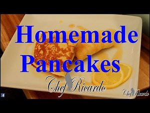 How To Make World Best Homemade Pancakes | Recipes By Chef Ricardo