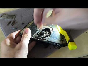 SALVAGE YARD SERIES #11: Prying a Frozen Bobbin Case Out of a Singer 66; When Patience is a Virtue!