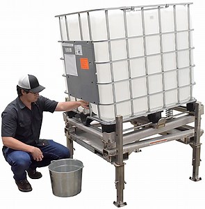 Vestil IBC-TLT-FPL-SS Stainless Steel IBC Stand