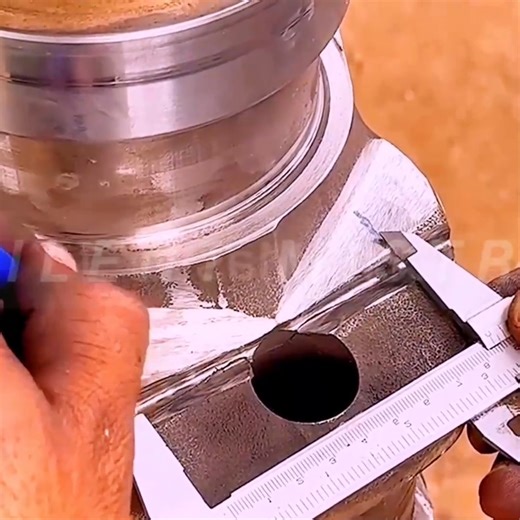 488K views · 5K reactions | How a Broken Truck Crankshaft is Repaired in Two Pieces Silent Mistree | Luciano Franklin | Facebook