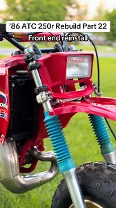 2.1K views · 70 reactions | Part 22 of the 1986 Honda Atc 250r rebuild series. Tune in for more! #threewheeler #atc #threewheelerrebuild #at #rebuild #atvrebuild #atcrestoration #honda #86atc250r #hondaatc250r | Matt McHugh | Facebook