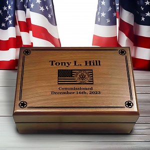 Personalized US Army Keepsake Box: Military Retirement, Commissioning, Promotion or Veteran Tribute - Etsy