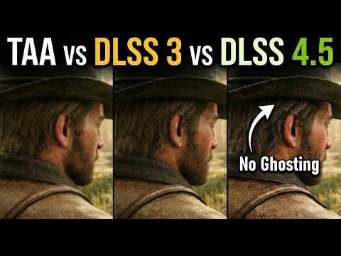 A comprehensive comparison between DLSS 4.5 vs. DLSS 3.5 vs. TAA RTX 3060