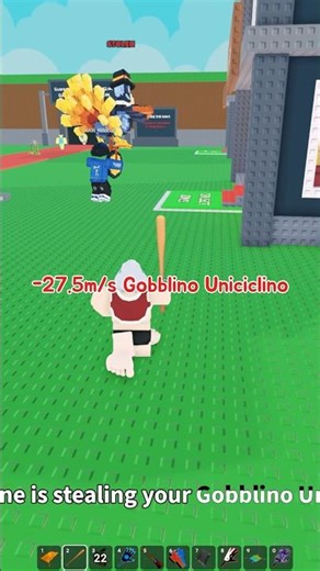 I lost a 27.5m/s Gobblino Uniciclino in a PvP in Steal a Brainrot 😭😭