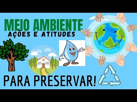Meio ambiente: Ações e atitudes de como cuidar e preservar o meio ambiente! #meioambiente