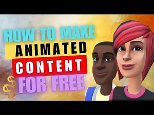 How to Create Animated Content for Free without drawing or voiceovers