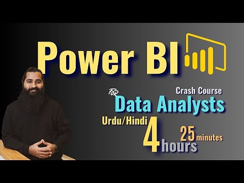 Power BI Complete Course in Urdu/Hindi | Master Power BI in 4 Hours for Beginners