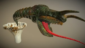 ТУАЛЕТНЫЙ МОНСТР | TOILET MONSTER - 3D model by prestupnikn1