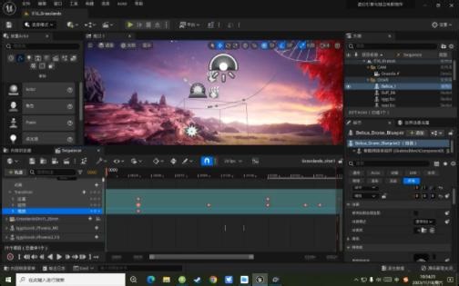 UE5个人电影（设置摄像机和动画）